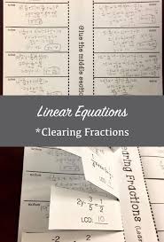 solving equations clearing fractions