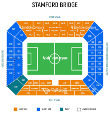 chelsea fc seating map stamford