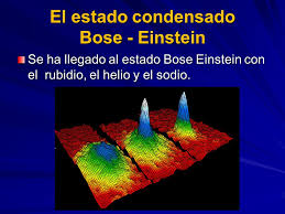 Resultado de imagen de Condensado de Bose-Einstein