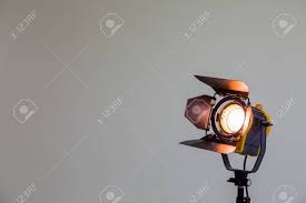 Spotlight With Halogen Bulb And Fresnel Lens Lighting Equipment Stock Photo Picture And Royalty Free Image Image 77332054