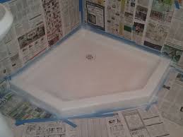 can you paint a shower pan steps tips