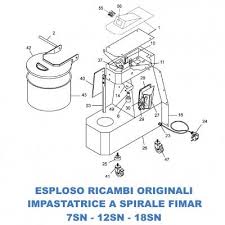 spare parts for spiral mixers