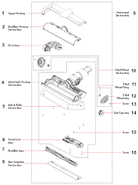 dyson v6 motorhead vacuum parts