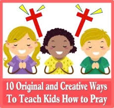 teach kids how to pray
