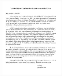Recommendation Letter Sample Sample Recommendation Letter 9 Examples