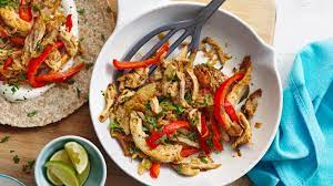 Chicken Fajitas With Leftover Grilled Chicken gambar png