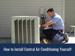 central air conditioning installation