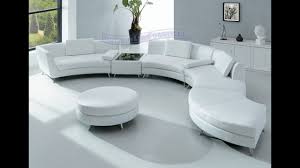 white sectional leather sofa modern