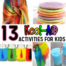 13 fun things kids can do with kool aid