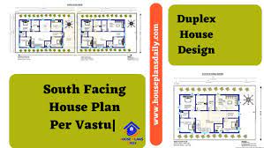South Facing House Plan Per Vastu