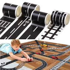 kids road floor stickers track toy car