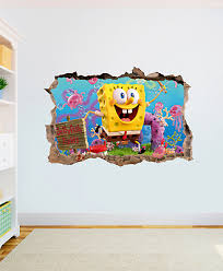 Spongebob Wall Sticker Art High Quality