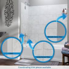 wind gust no grout vinyl wall tile