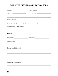 013 Student Disciplinary Action Form Template Ideas Employee