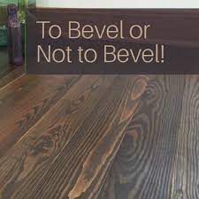 pros and cons to beveled edges