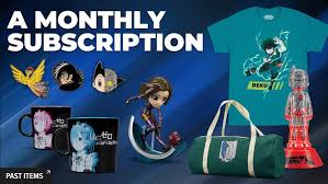 We stock an extensive range of cosplay props and costumes, clothing, swords, gel vinyl collectables with more being added every week! Anime Manga Monthly Subscription Box Loot Crate
