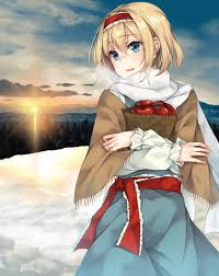 Anime boy with blonde hair. Short Hair Blonde Blue Eyes Anime Anime Girls Sunset Snow Apples Hd Wallpapers Desktop And Mobile Images Photos