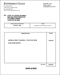 Make Money Cleaning 101 Billing Janitorial Service Forms House