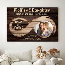 Mother And Daughter Forever Canvas For