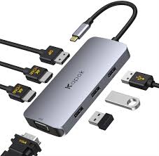 usb c to dual hdmi adapter 7 in 1