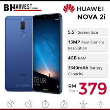 Informasi harga terbaru huawei nova 2 saat ini berkisaran rp 5.200.000 untuk kondisi baru. Huawei Nova 2i Used 4gb Ram 64gb Shopee Malaysia