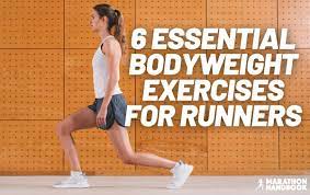 bodyweight exercises for runners