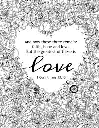 Macro of 1 corinthians 13:4 love is patient. God Is Love Coloring Pages Free Coloring Home