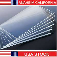 5mm Thick Clear Cast Acrylic Sheets