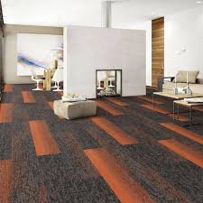 navy blue nylon carpet tile for