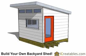 10x12 Office Shed Plans Modern Shed