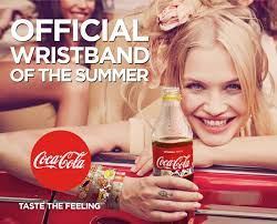 The thing is, it's more than just a taste, it's a feeling beyond words. Coca Cola Direct Advert By Mccann Festival Bottle Ads Of The World