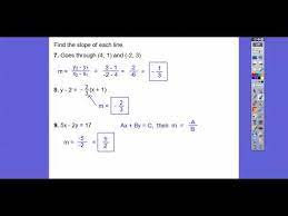 Practice Test Unit 3 For Im1 On Linear