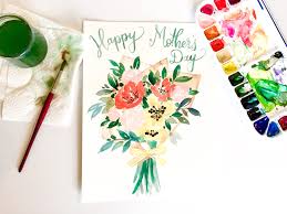 Happy Mothers Day Printable Card In Floral Watercolor Tinselbox