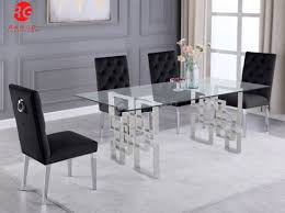 Bulk Foshan Marble Dining Table Set