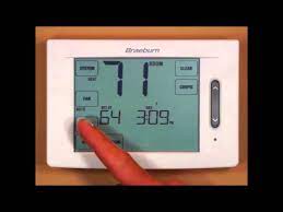 braeburn touchscreen thermostat