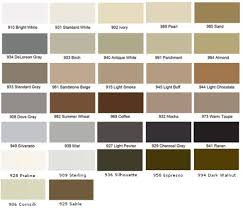 10 Always Up To Date Polyblend Sanded Caulk Color Chart