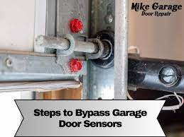 disabling garage door sensor