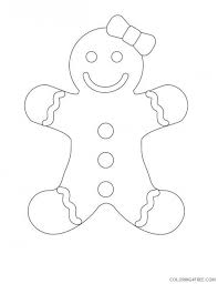 Currently, i advise gingerbread baby coloring page for you, this article is related with barbie pink shoes coloring pages. Gingerbread Man Coloring Pages Free To Print Coloring4free Coloring4free Com