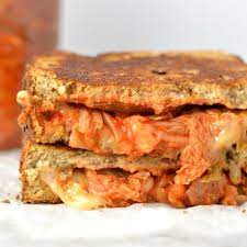 How to make Kimchi grilled cheese?