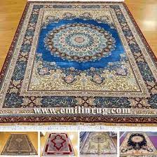 china silk carpet and handmade silk