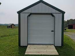6x7 garage roll up sheds delivered