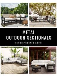 Metal Outdoor Sectionals For Your Patio