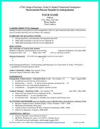 Current College Student Resume Is Designed For Fresh