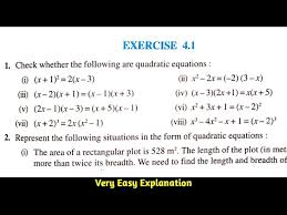Cbse Class 10 Maths Exercise 4 1