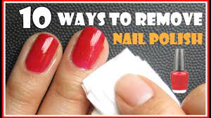 diy ideas for nail polish removers