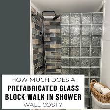 Glass Block Shower Ideas To Save Money