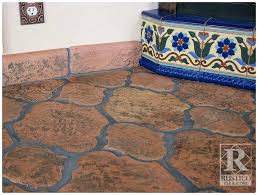 terracotta tile grout color