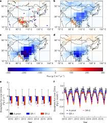 large chinese land carbon sink
