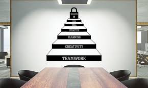 Office Wall Decal Teamwork Quote Wall