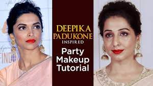 deepika padukone inspired party makeup